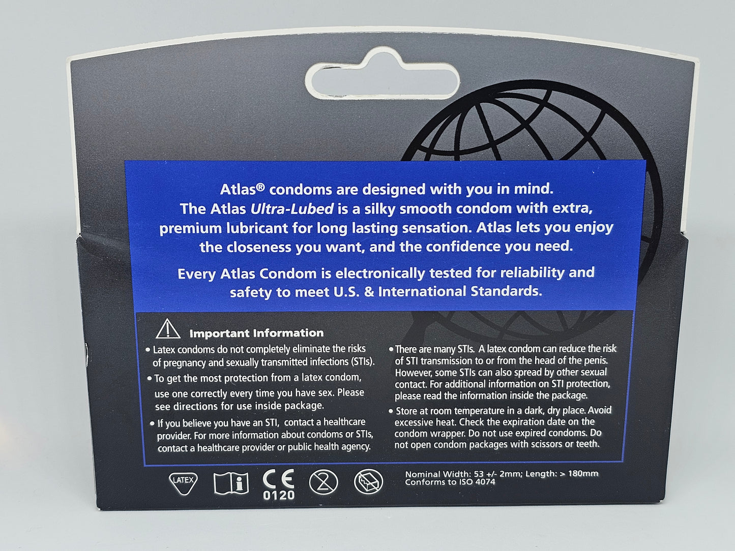 Ultra lube condoms 12 pack.