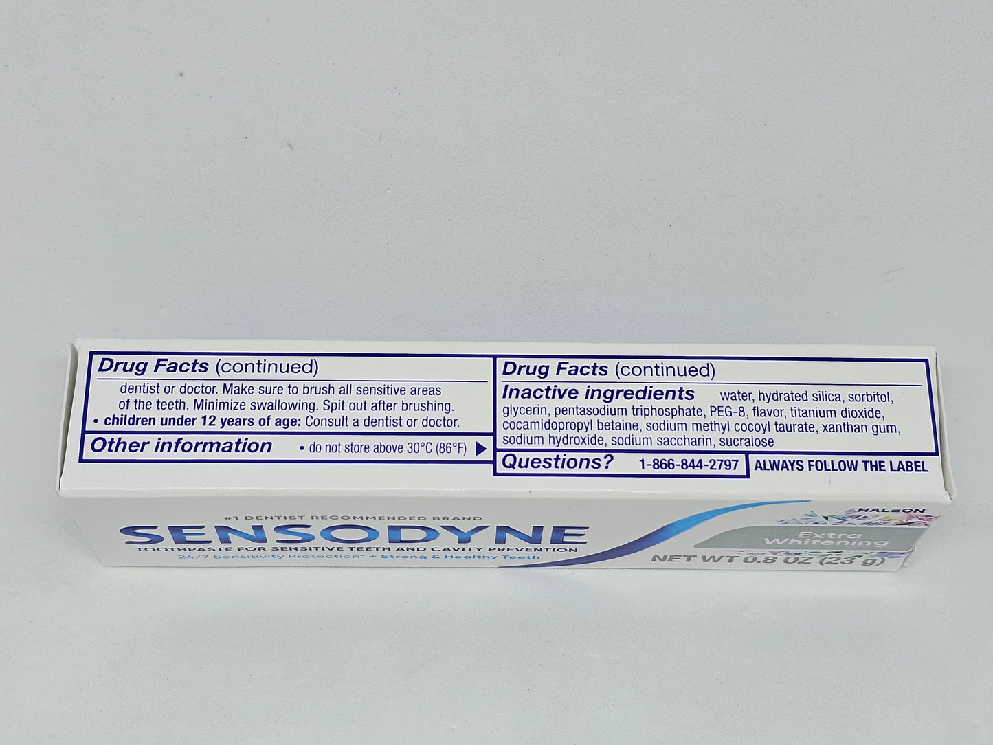 Sensodyne toothpaste. Express delivery.