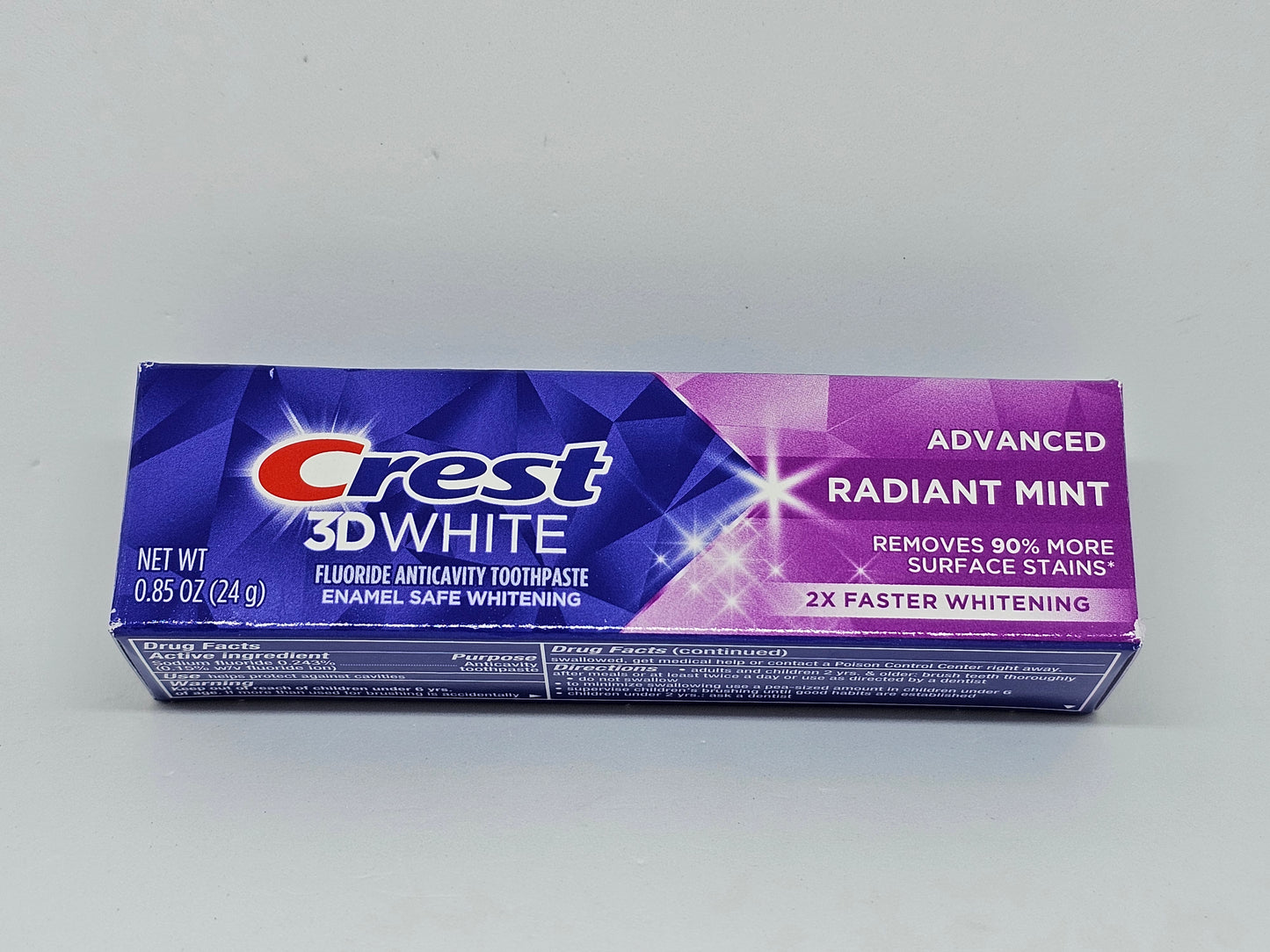 Crest toothpaste. Express delivery.