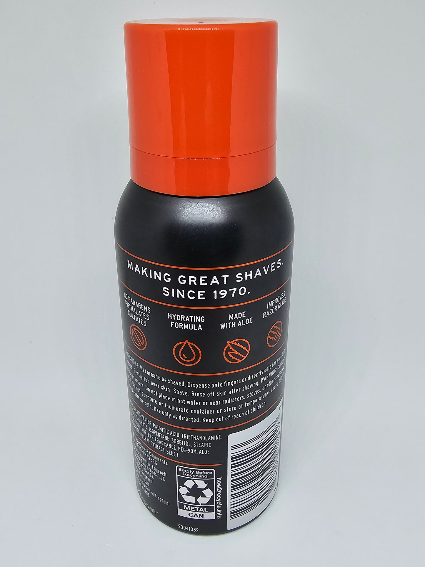 Sensitive skin shaving cream.