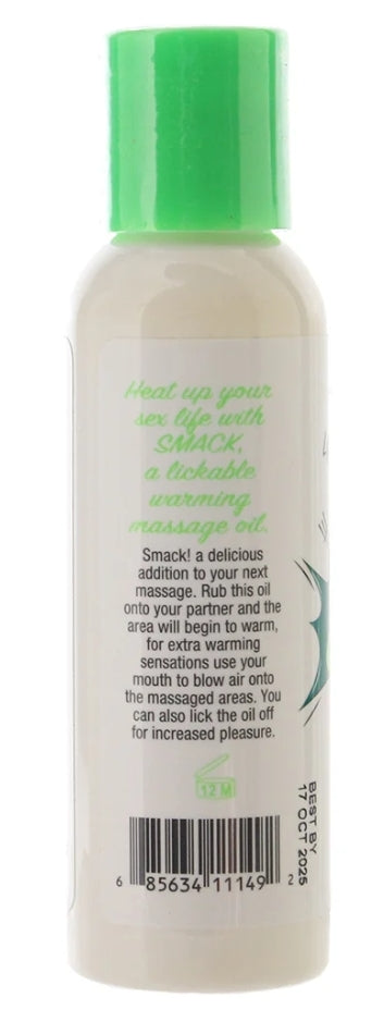 Smack Warming Massage Oil 2oz/59ml in Tropical