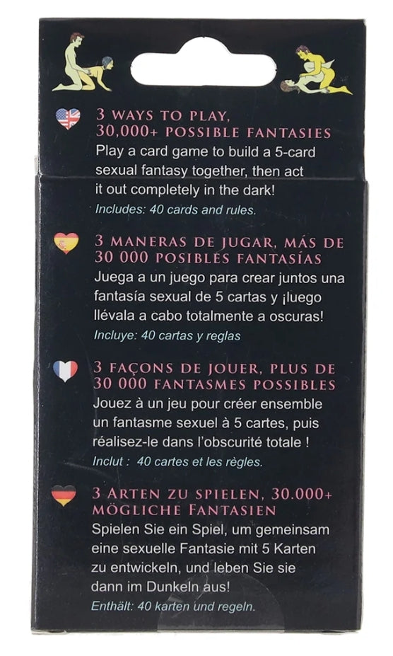 Sexual position cards.