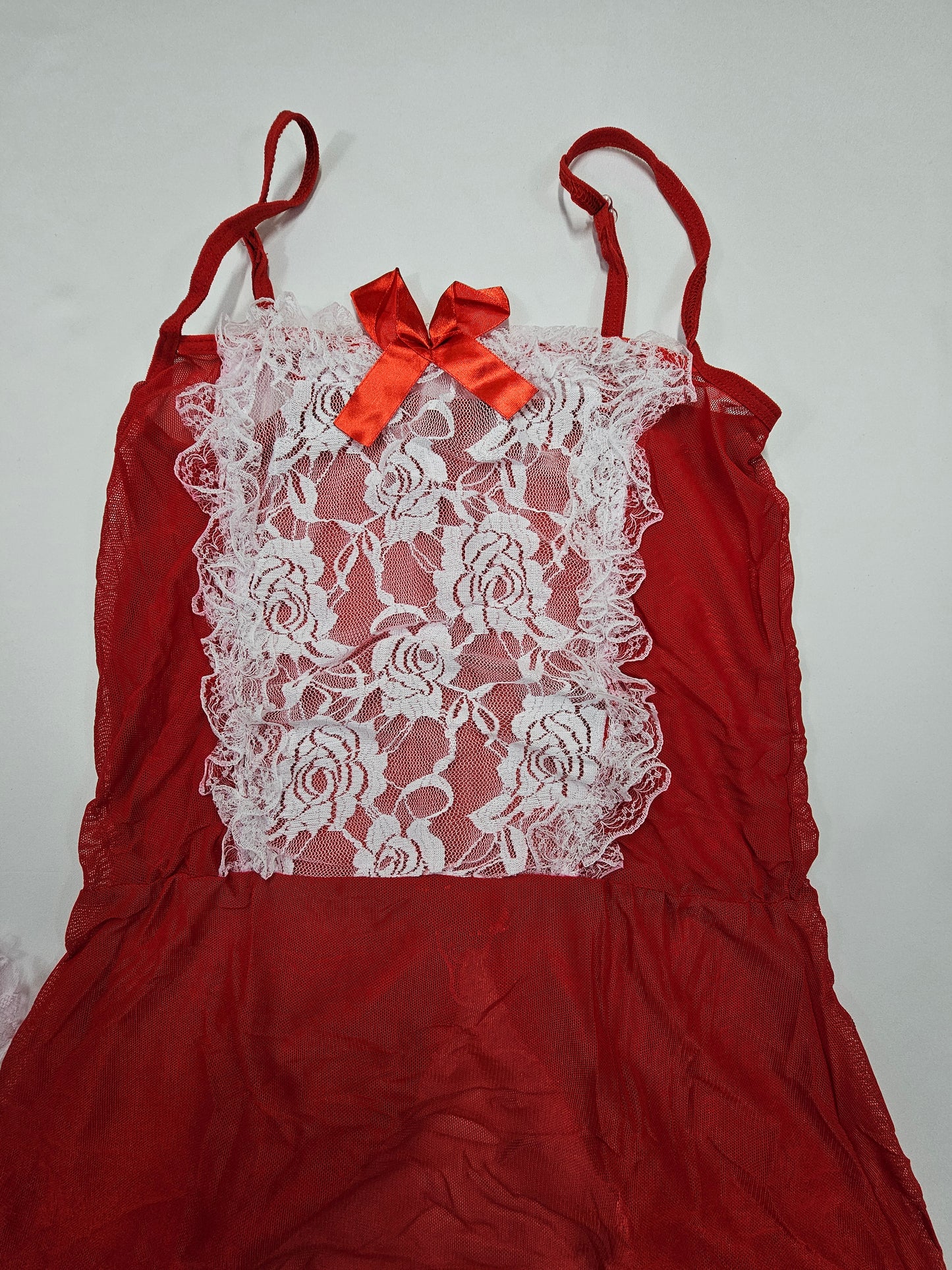Red sexy Maid.