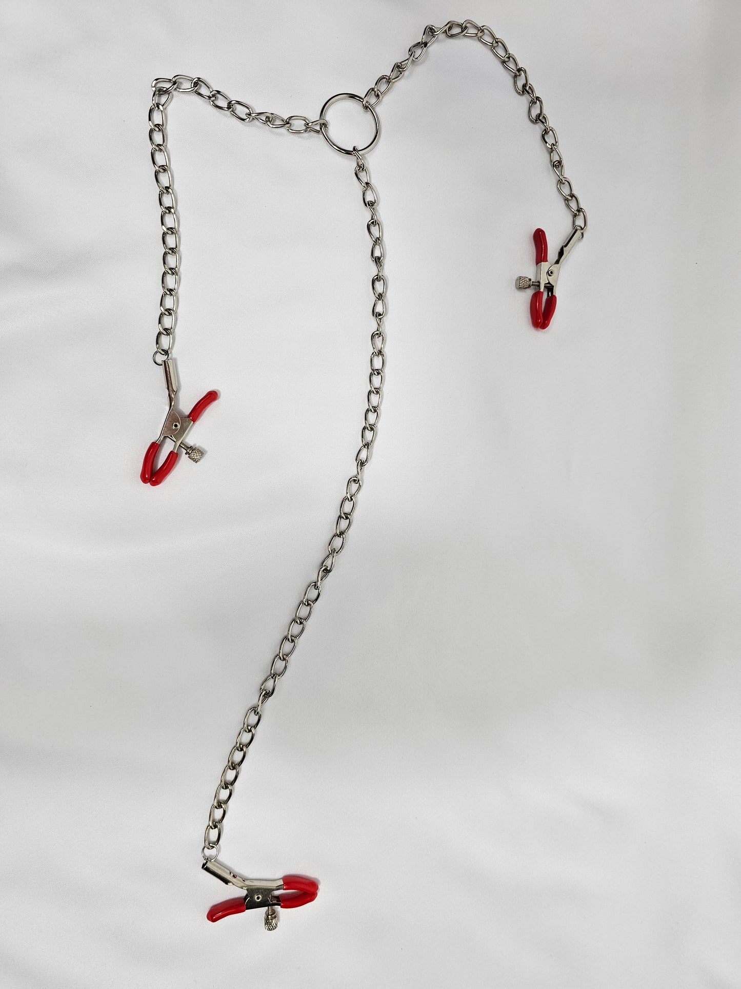 Pussy and tits chain clamps.