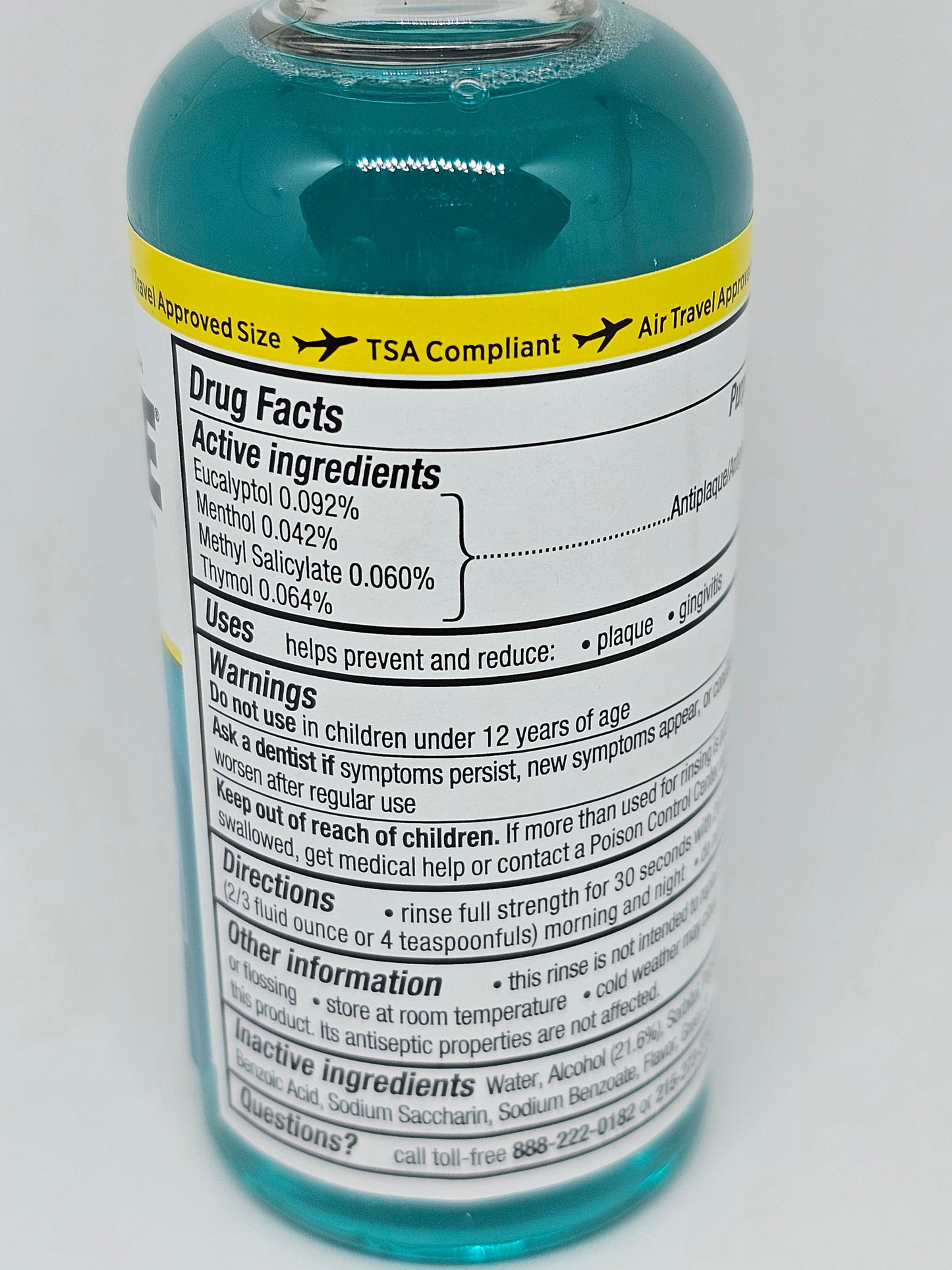 Listerine travel size. Express delivery.