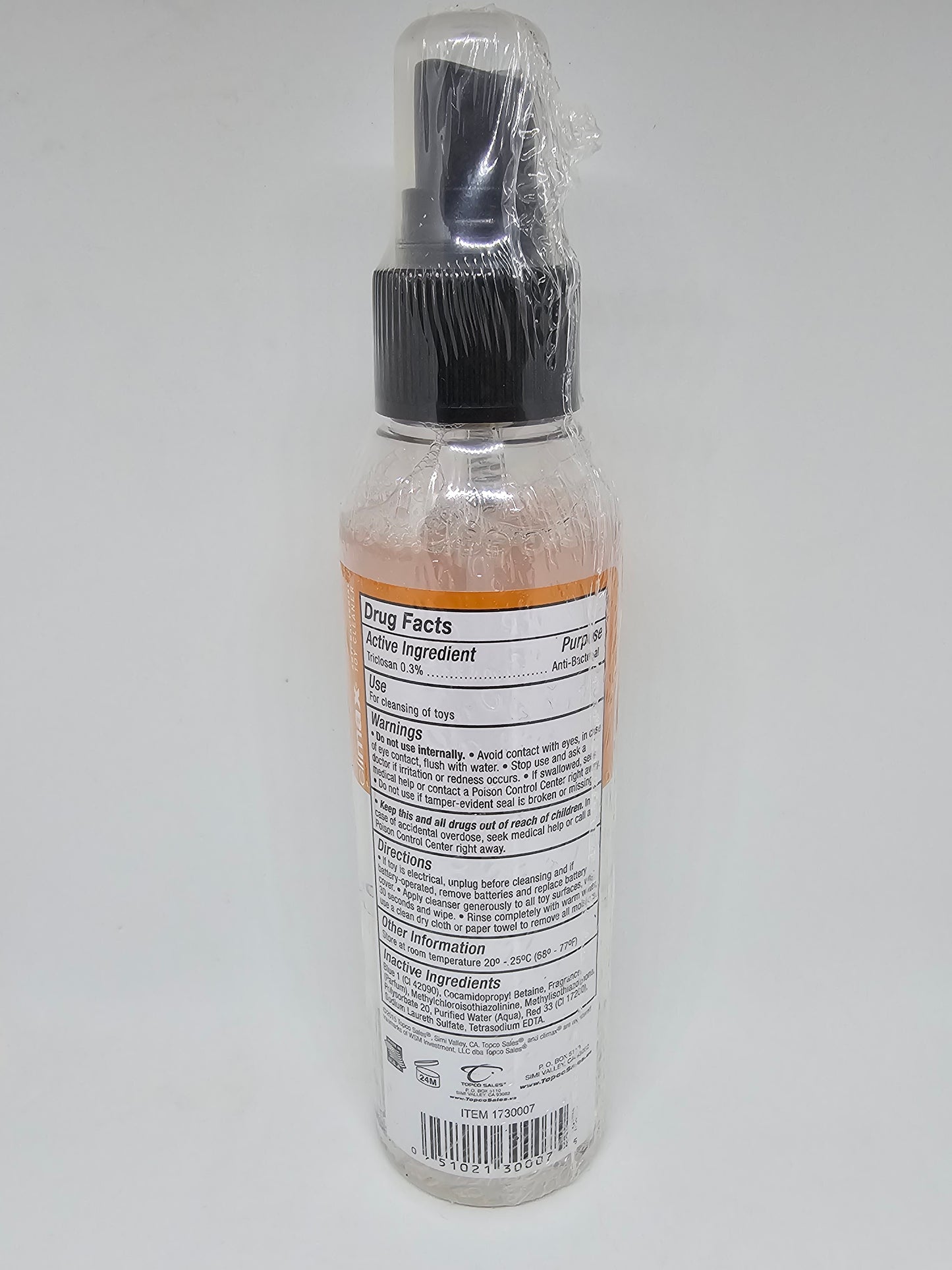 Toy antibacterial cleaner.