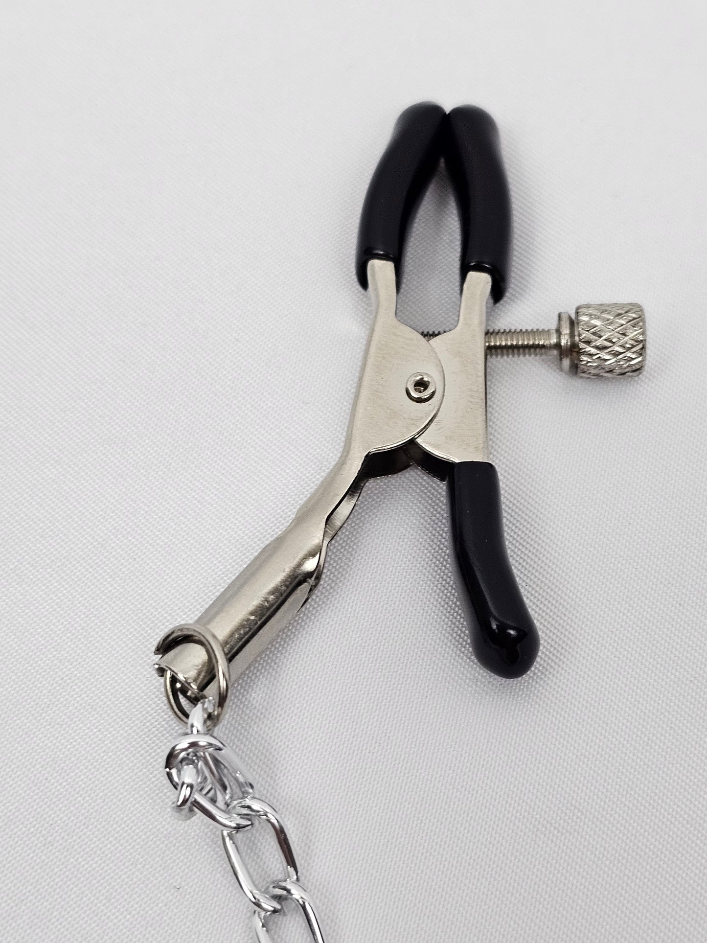 Nipple clamps.