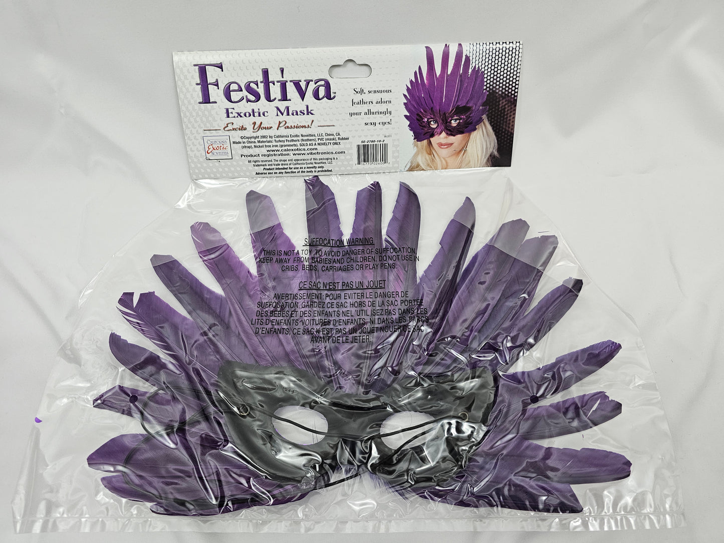Swinger exotic mask.