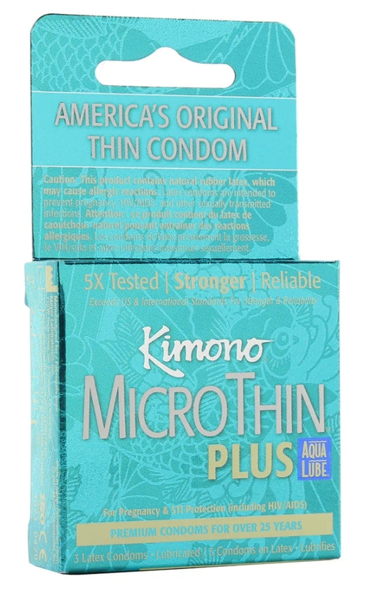 Micro Thin ( acua lube ) condom.