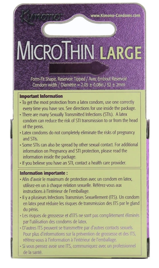 Micro Thin ( Large condom)