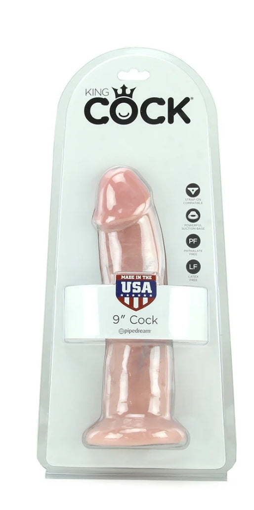 9 inch king dildo.