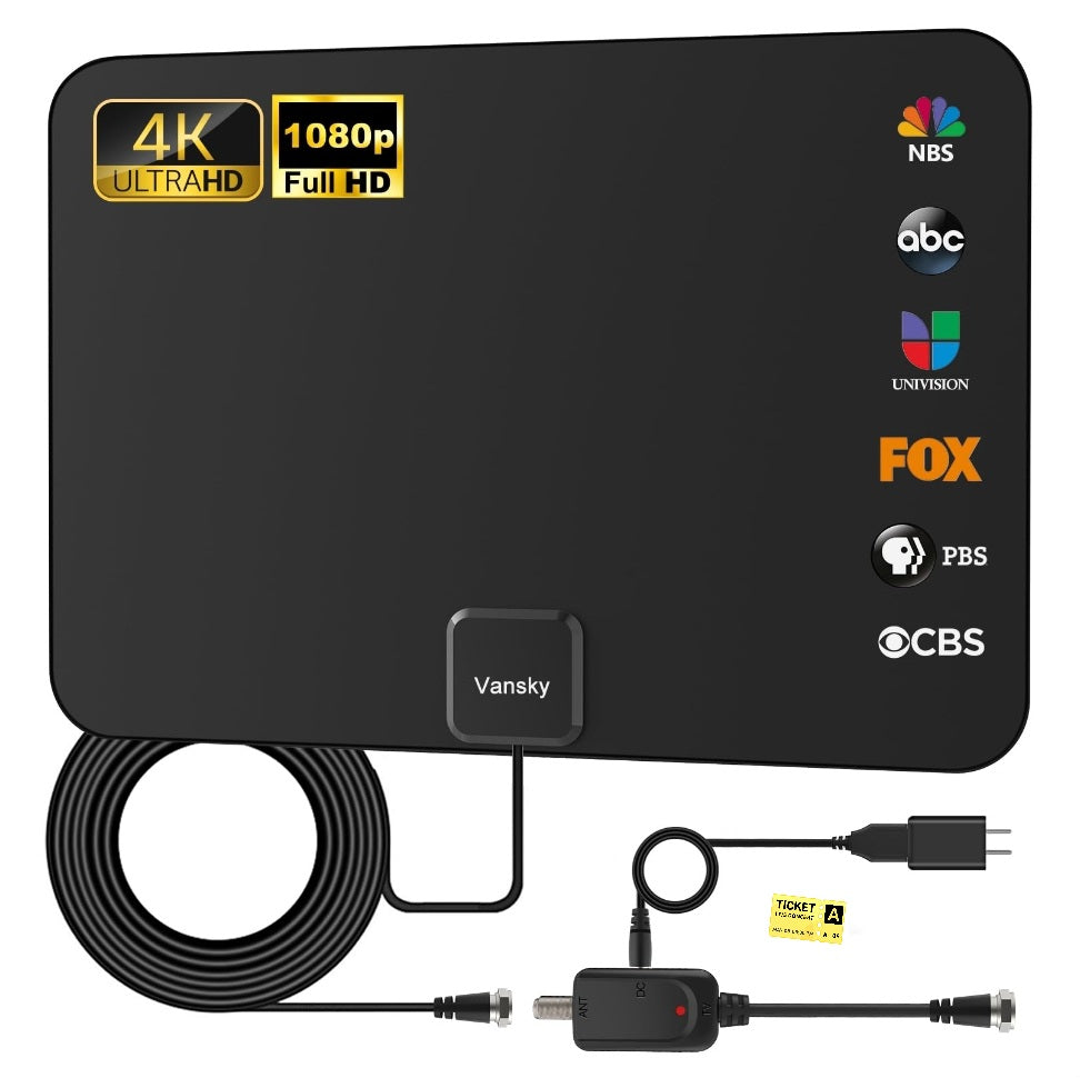 TV Antenna Indoor, Digital Amplified express delivery.