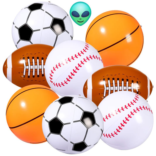 Inflatable poll balls.