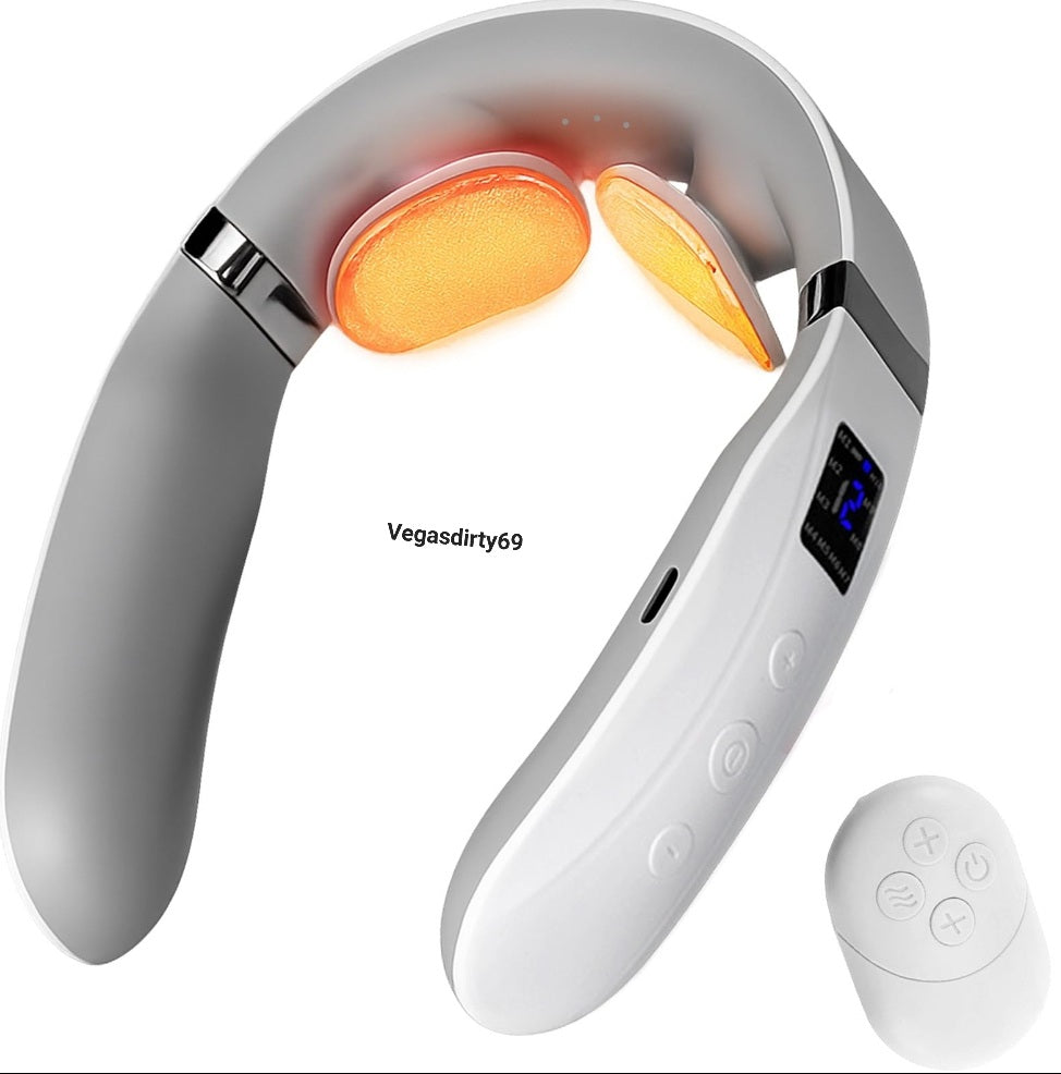 Neck Massager with Heat express delivery on the strip.