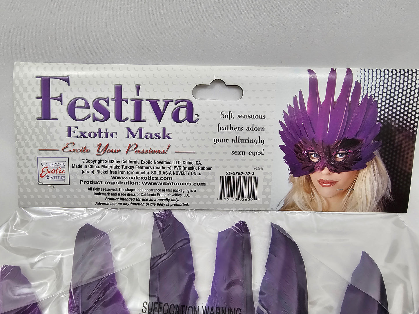 Swinger exotic mask.