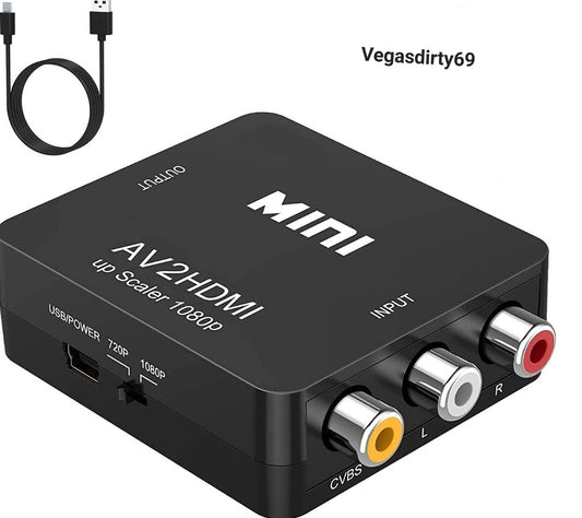 BD&M AV to HDMI Converter,