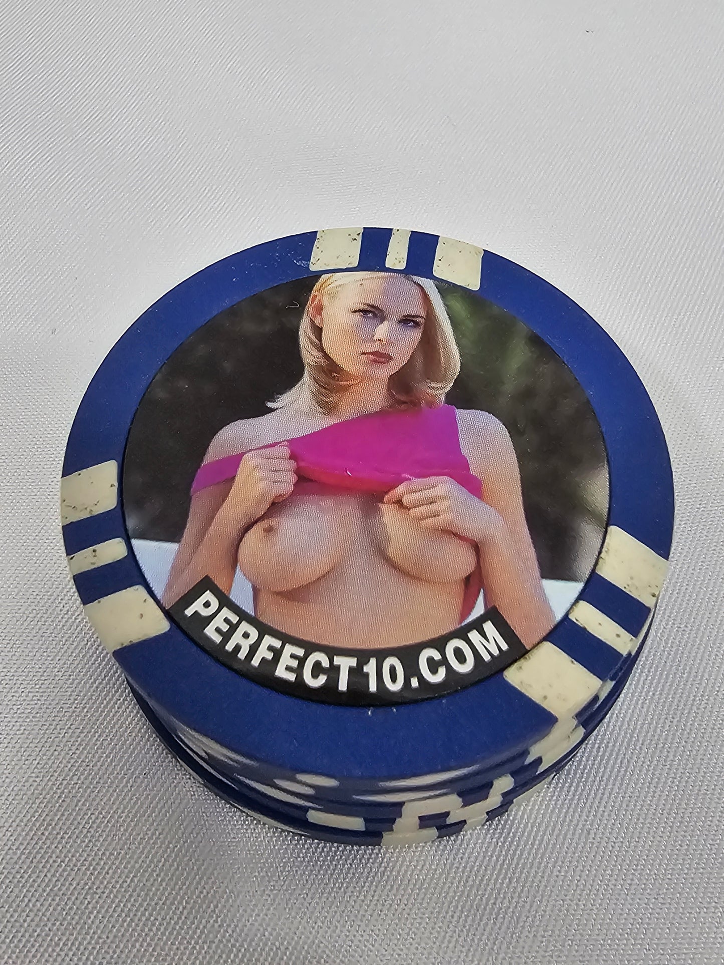 Perfect 10's naked casino chips.