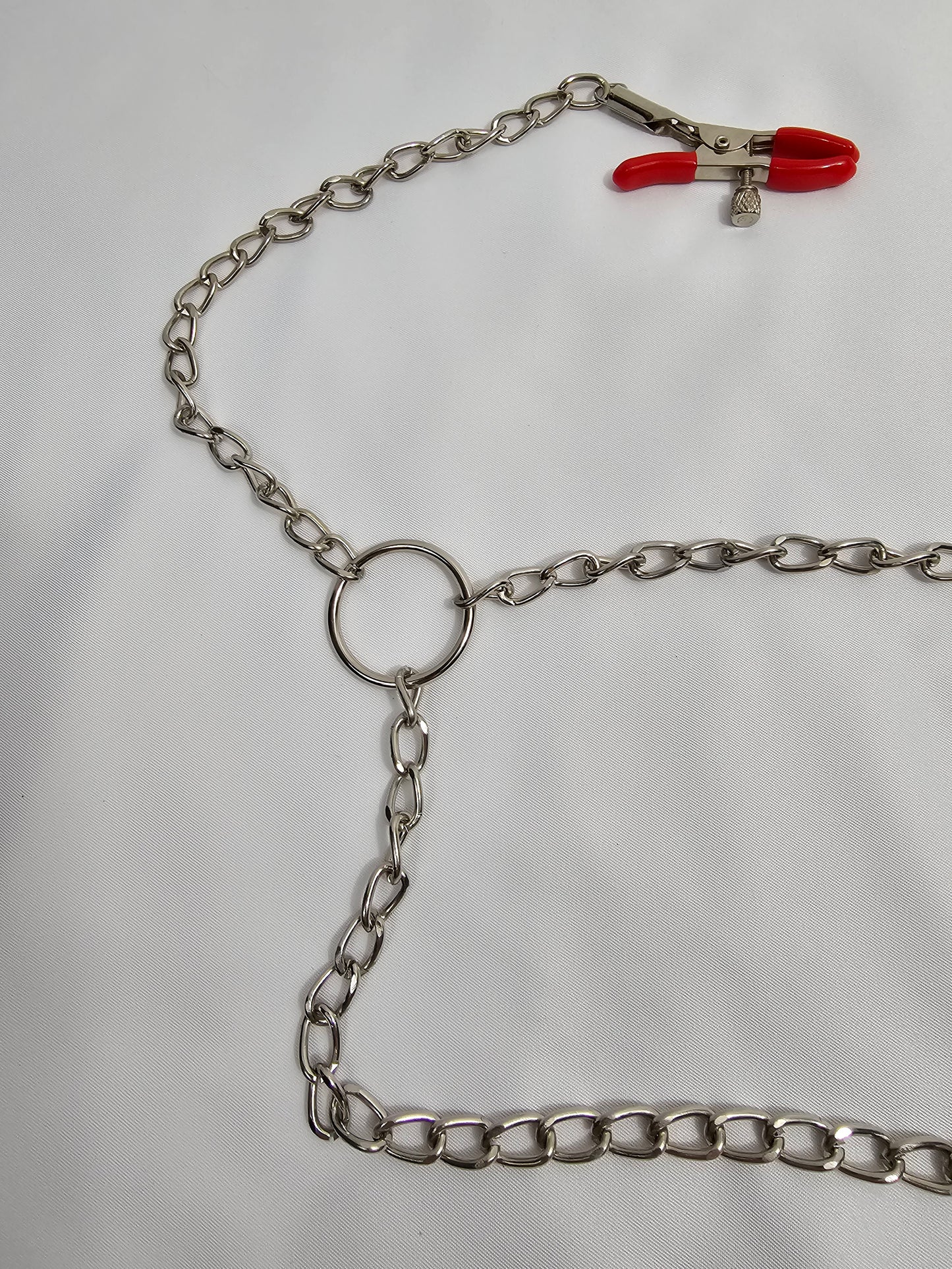 Pussy and tits chain clamps.