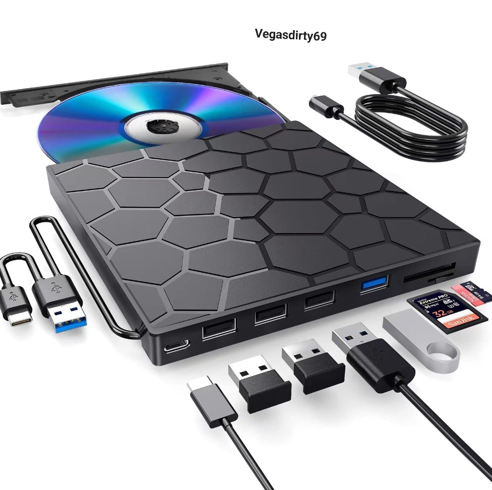 External CD/DVD Drive for Laptop express delivery.