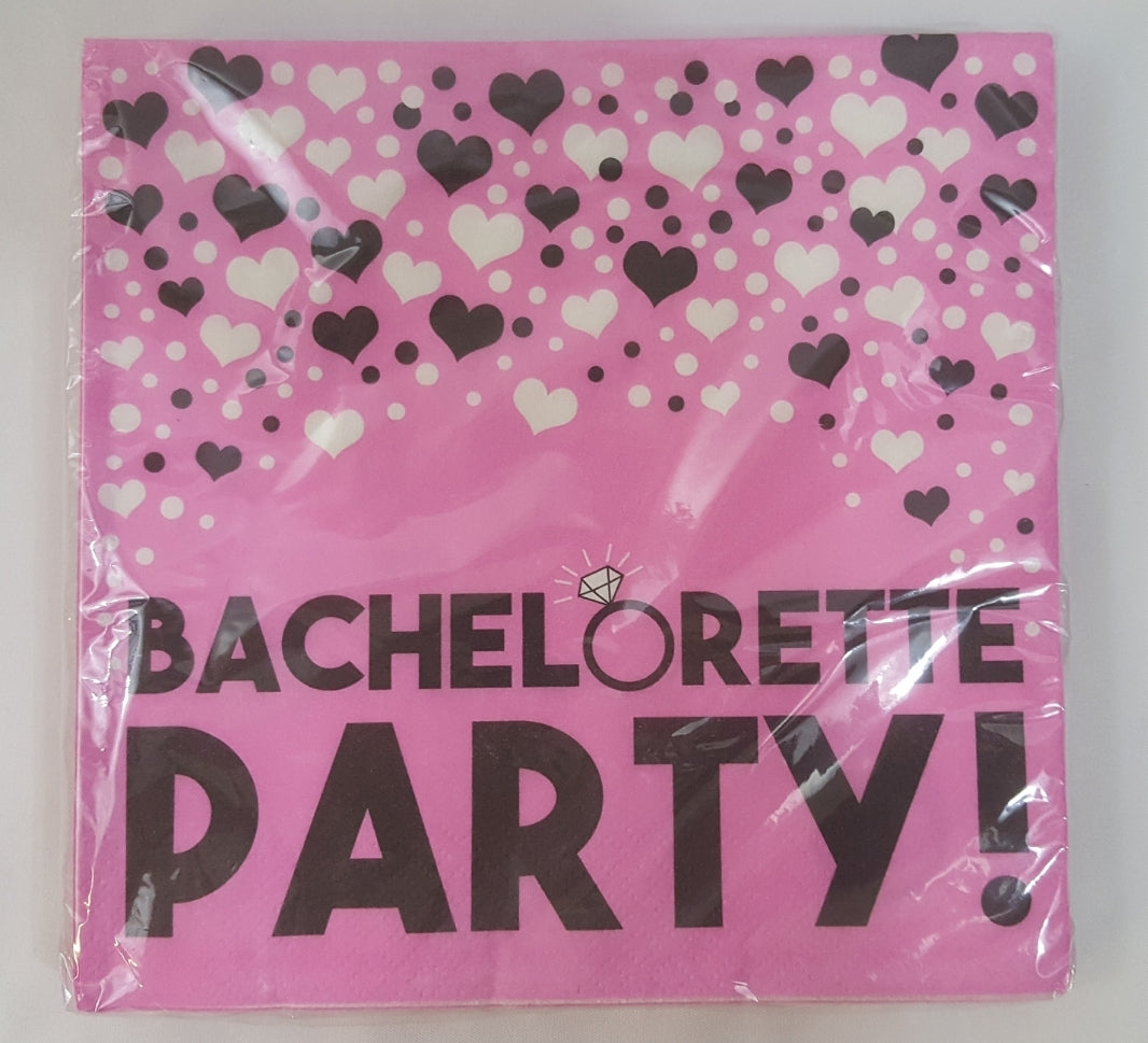 Bachelorette napkins.