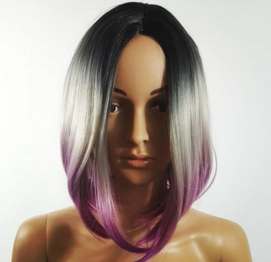 Ombre wig 2 color express delivery.