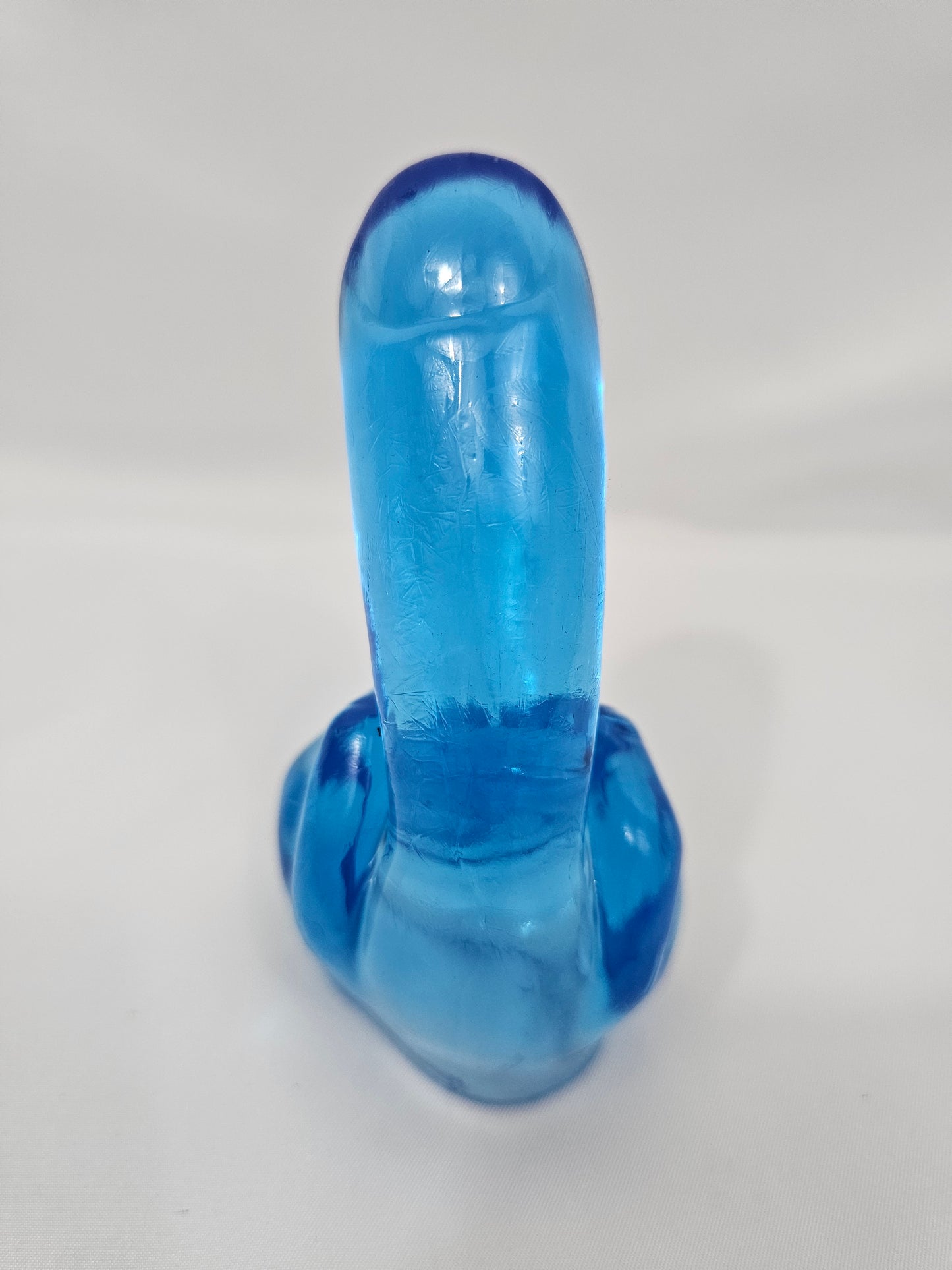 Middle finger dildo.