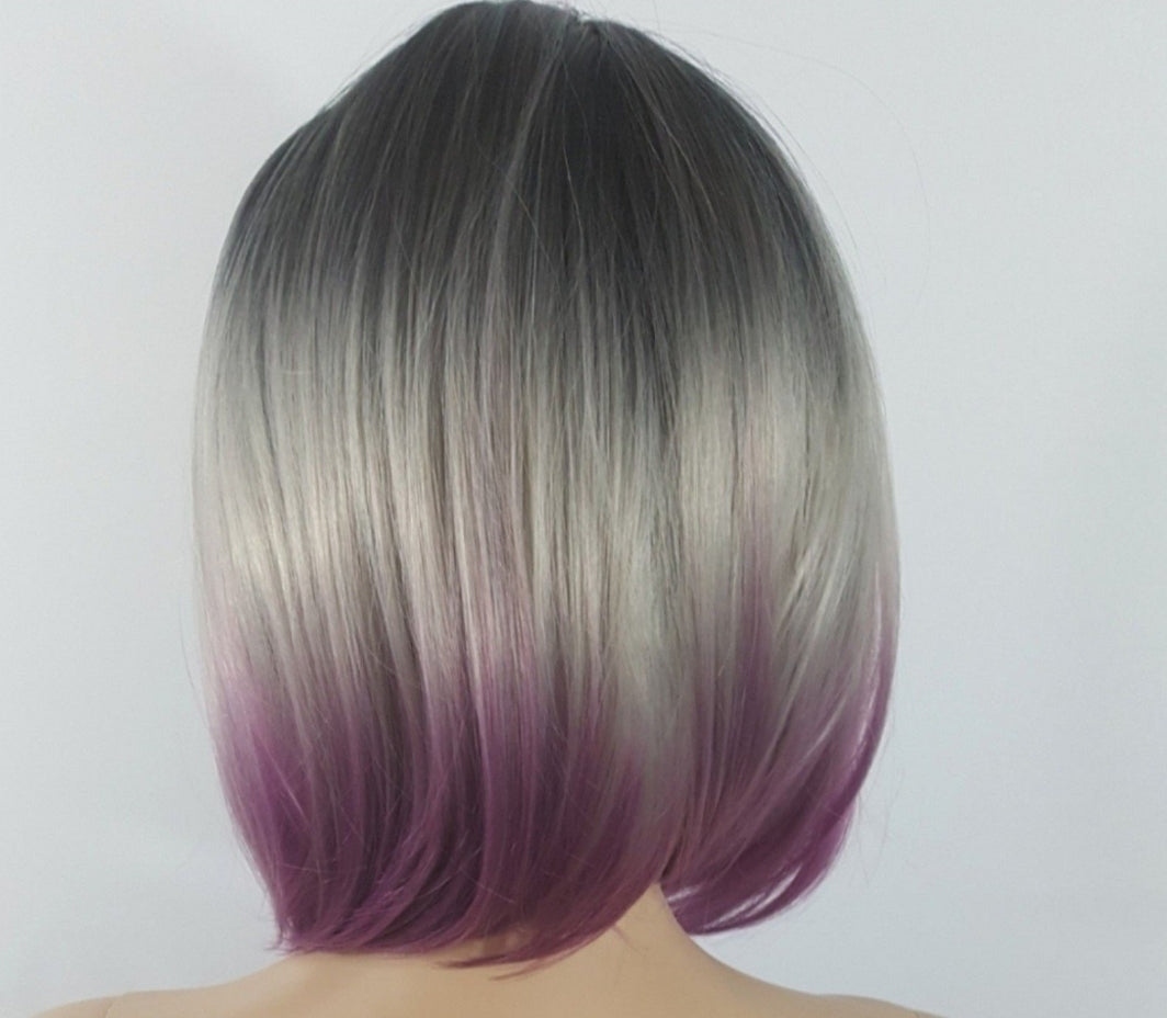 2 color ombre wig