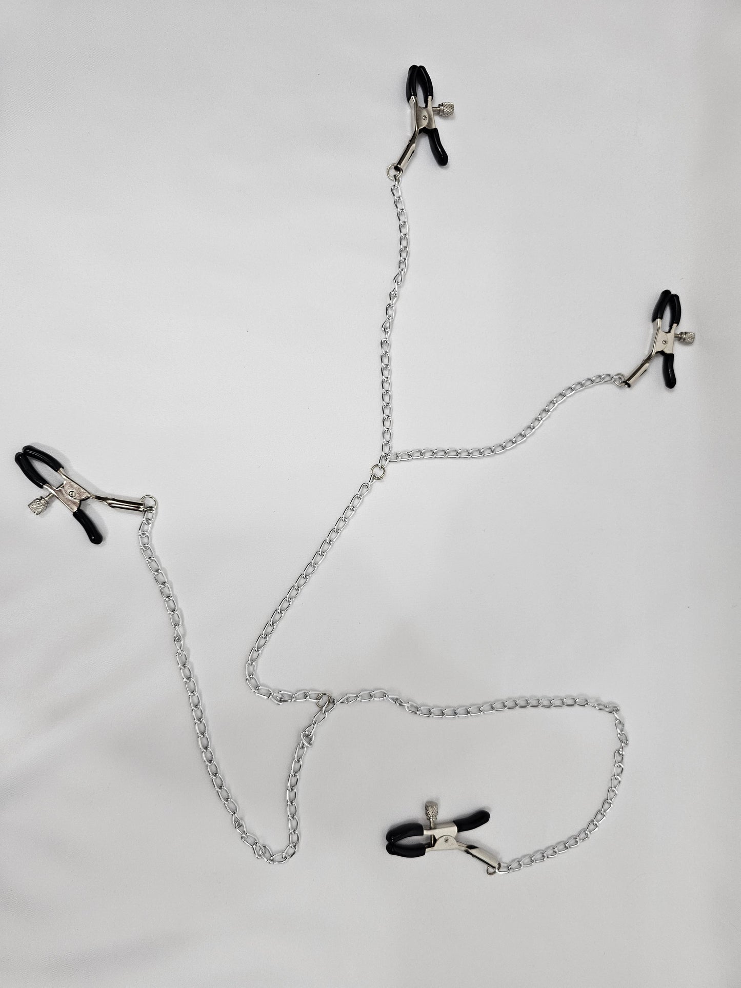 Pussy & tits chain clamps