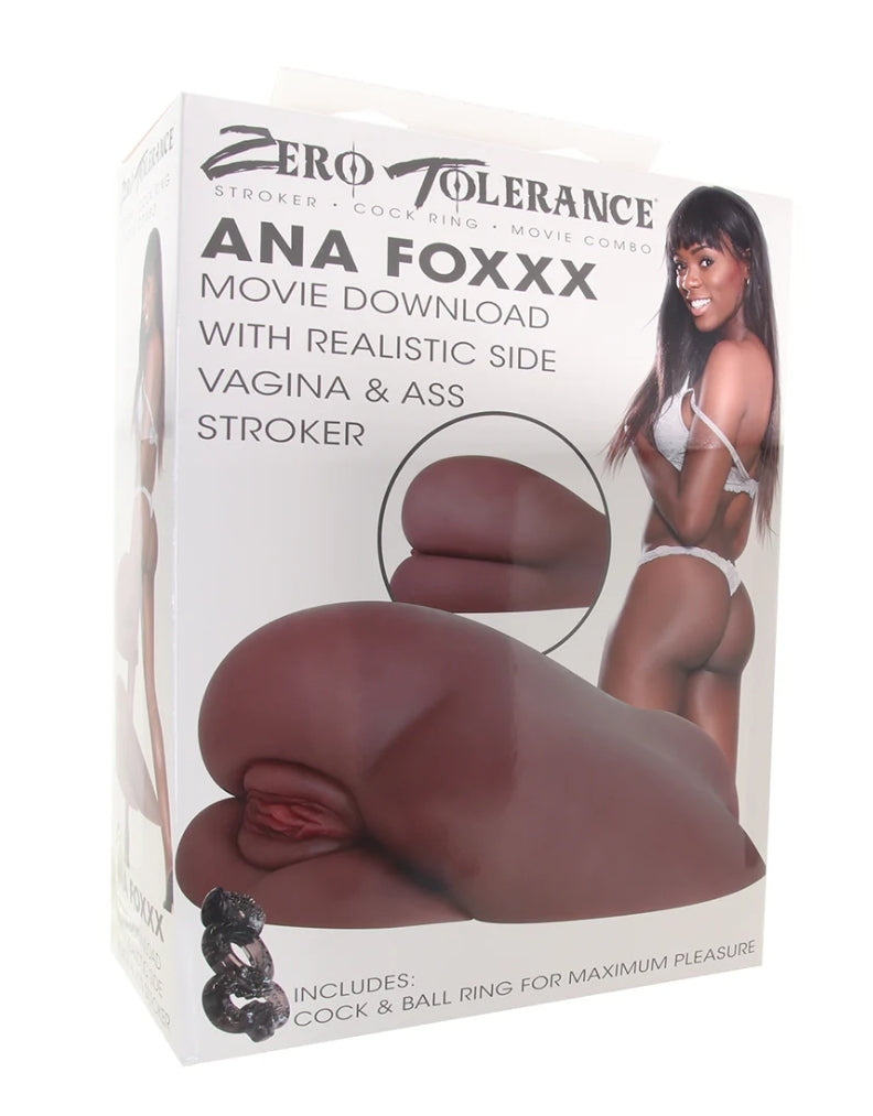 Ana Foxxx pussy & ass stroker