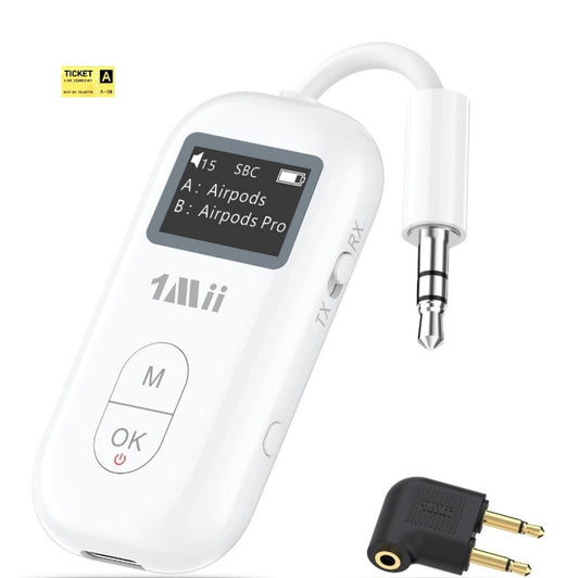 1M airfly transmitter (2 headphones)